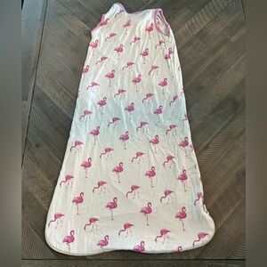 KYTE Baby Pink flamingo 0.5 TOG size 6-18mo sleepsack